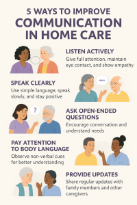 The Power of Communication in Home Care: Listening, Understanding, and Connecting