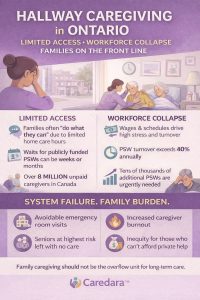 Hallway Caregiving in Ontario: When Access Disappears and Families Fill the Void